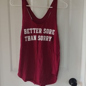 Better Sore than Sorry